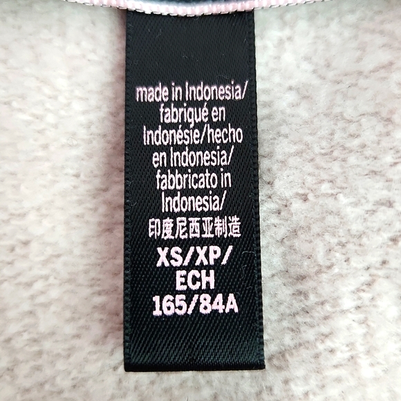 Victoria's Secret Blush Fleece Crop Hoodie (XS) - Picture 11 of 14